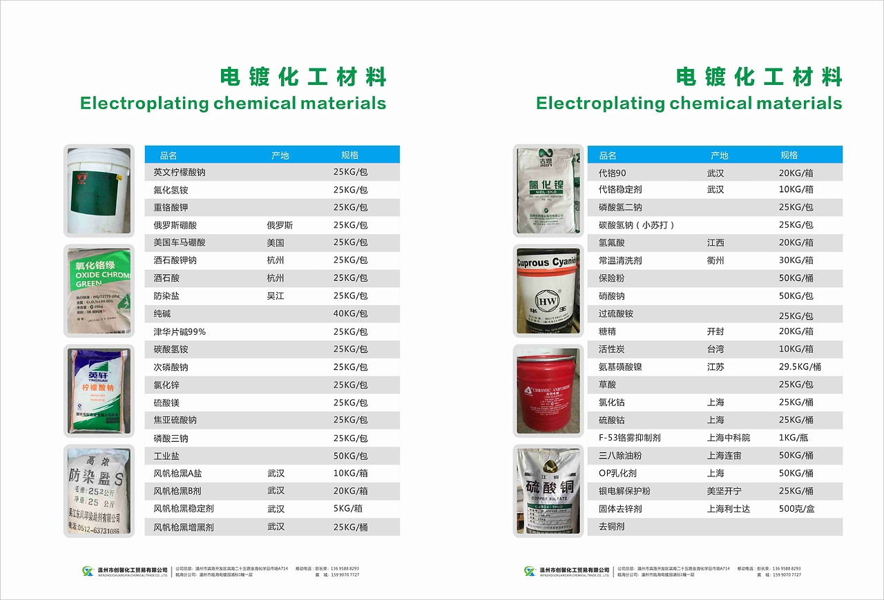 化工产品画册